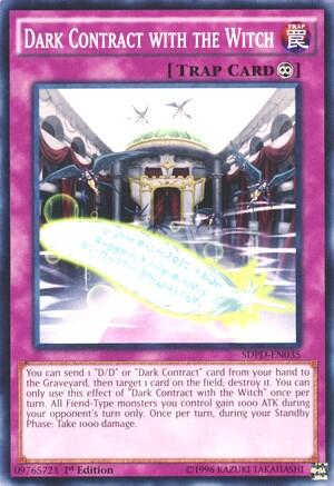 Dark Contract with the Witch (SDPD-EN035) [Structure Deck: Pendulum Domination]