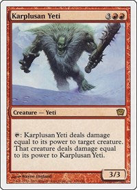 Karplusan Yeti (198) [9th Edition]