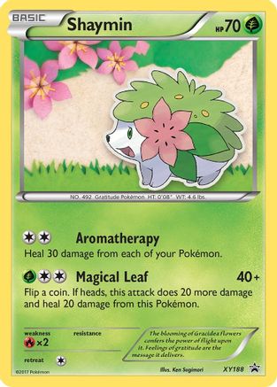 Shaymin XY188  - Holofoil XY Promos - Promo