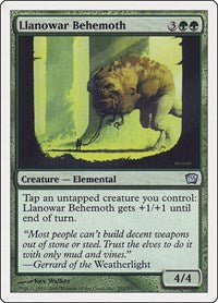 Llanowar Behemoth (252) [9th Edition]