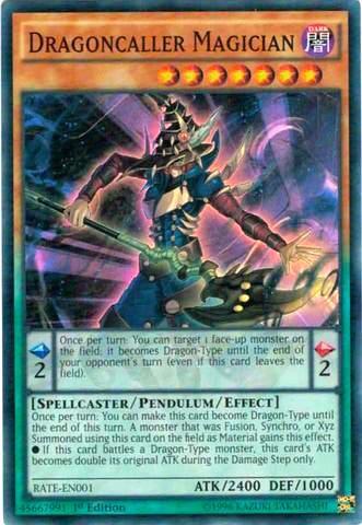 Dragoncaller Magician (RATE-EN001) [Raging Tempest]