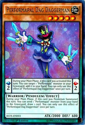 Performapal Dag Daggerman (RATE-EN003) [Raging Tempest]