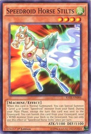 Speedroid Horse Stilts (RATE-EN006) [Raging Tempest]