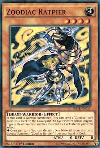 Zoodiac Ratpier (RATE-EN014) [Raging Tempest]