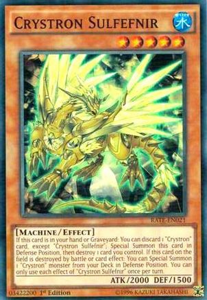 Crystron Sulfefnir (RATE-EN021) - Raging Tempest Unlimited