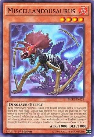 Miscellaneousaurus (RATE-EN028) [Raging Tempest]