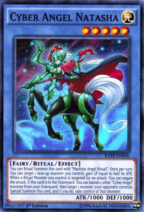 Cyber Angel Natasha (RATE-EN036) [Raging Tempest]