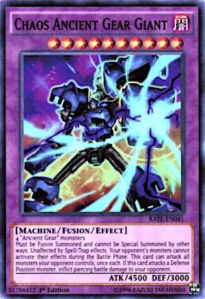 Chaos Ancient Gear Giant (RATE-EN041) [Raging Tempest]