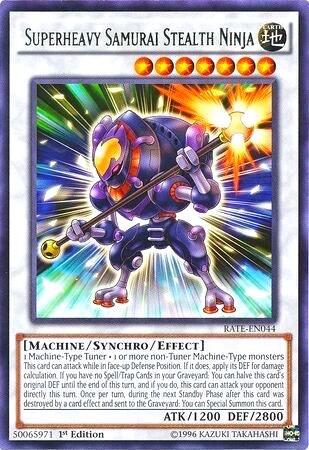 Superheavy Samurai Stealth Ninja (RATE-EN044) [Raging Tempest]