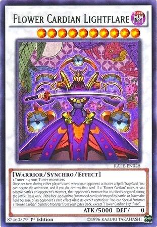Flower Cardian Lightflare (RATE-EN045) [Raging Tempest]