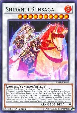 Shiranui Sunsaga (RATE-EN047) [Raging Tempest]