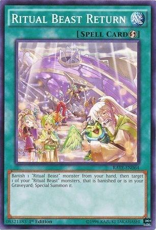 Ritual Beast Return (RATE-EN064) [Raging Tempest]