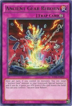 Ancient Gear Reborn (RATE-EN070) [Raging Tempest]