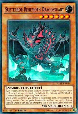 Subterror Behemoth Dragossuary (RATE-EN083) [Raging Tempest]