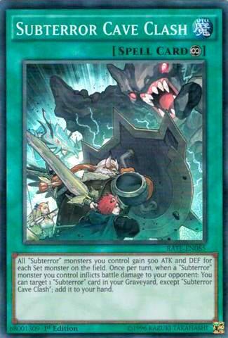 Subterror Cave Clash (RATE-EN085) [Raging Tempest]
