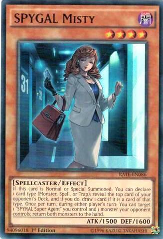 SPYGAL Misty (RATE-EN086) [Raging Tempest]