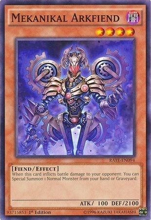 Mekanikal Arkfiend (RATE-EN094) [Raging Tempest]