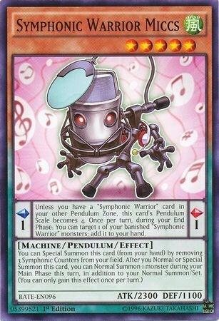 Symphonic Warrior Miccs (RATE-EN096) [Raging Tempest]