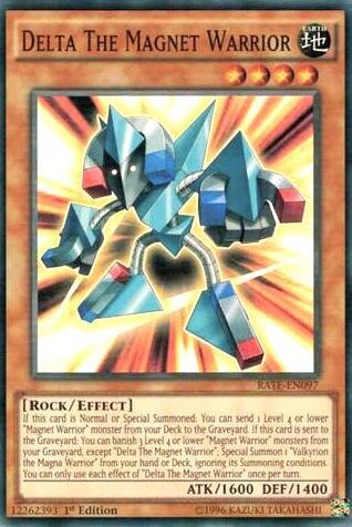 Delta The Magnet Warrior (RATE-EN097) [Raging Tempest]