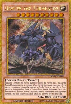 Obelisk the Tormentor (MVPC-EN001) [The Dark Side of Dimensions Movie Pack: Gold Edition]