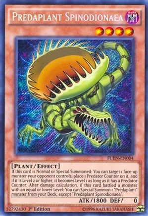 Predaplant Spinodionaea (FUEN-EN004) - Fusion Enforcers 1st Edition