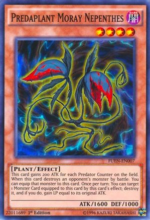 Predaplant Moray Nepenthes (FUEN-EN007) - Fusion Enforcers 1st Edition