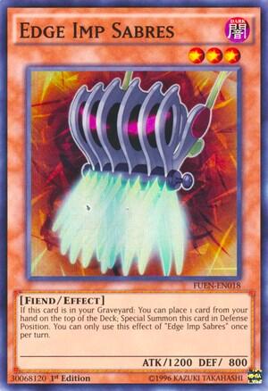 Edge Imp Sabres (FUEN-EN018) [Fusion Enforcers]
