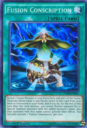 Fusion Conscription (FUEN-EN057) [Fusion Enforcers]