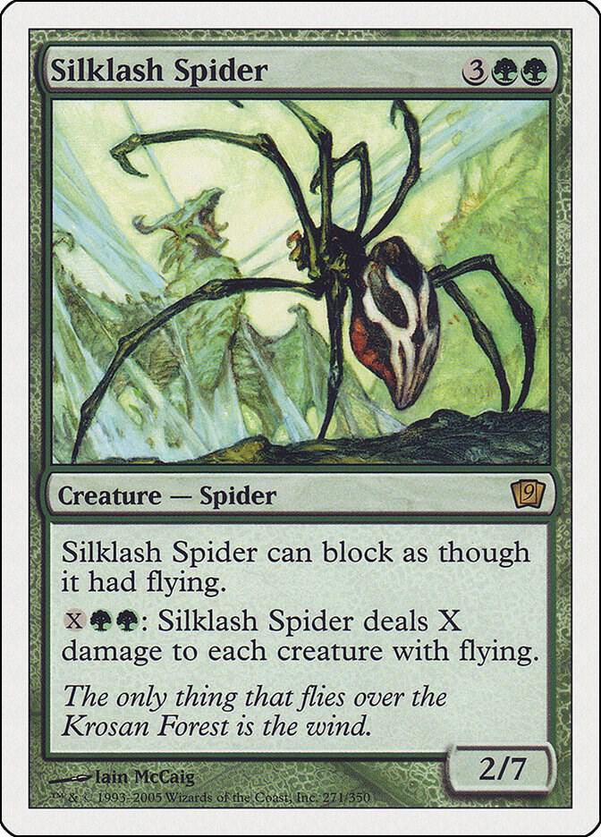 Silklash Spider [9th Edition]