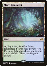 Misty Rainforest (240) [Modern Masters 2017]