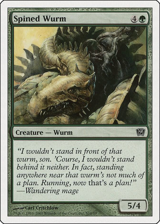 Spined Wurm [9th Edition]