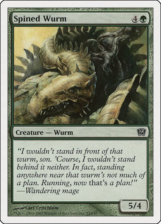 Spined Wurm [9th Edition]