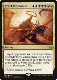Cruel Ultimatum (158) [Modern Masters 2017]