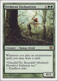 Verduran Enchantress (279) [9th Edition]