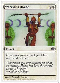Warrior's Honor (53) [9th Edition]