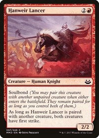 Hanweir Lancer (97) [Modern Masters 2017]