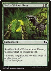 Seal of Primordium (135) [Modern Masters 2017]