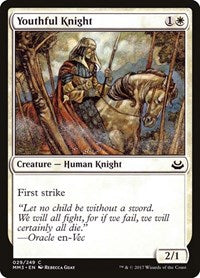 Youthful Knight (29) [Modern Masters 2017]