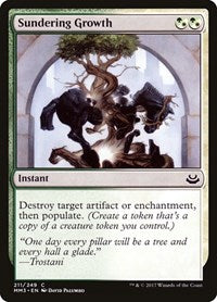 Sundering Growth (211) [Modern Masters 2017]