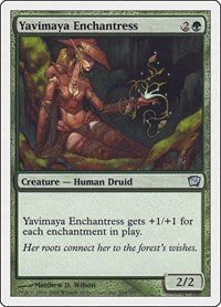 Yavimaya Enchantress (284) [9th Edition]