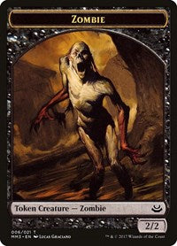 Zombie Token (6) [Modern Masters 2017]