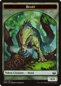 Beast Token (010) (10) [Modern Masters 2017]