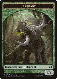 Elephant Token (12) [Modern Masters 2017]