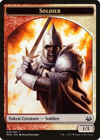 Soldier Token (019) (19) [Modern Masters 2017]