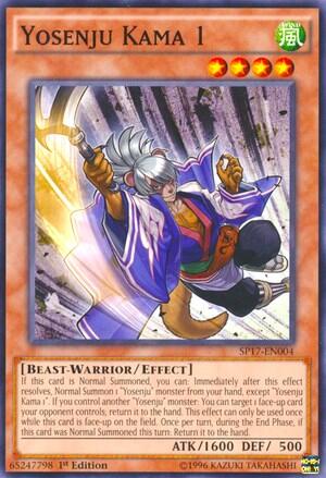 Yosenju Kama 1 (Starfoil) (SP17-EN004) [Star Pack - Battle Royal]