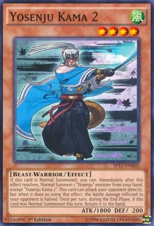 Yosenju Kama 2 (Starfoil) (SP17-EN005) [Star Pack - Battle Royal]