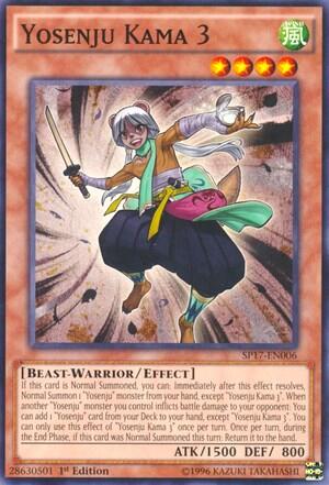 Yosenju Kama 3 (SP17-EN006) [Star Pack - Battle Royal]