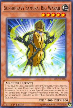 Superheavy Samurai Big Waraji (Starfoil) (SP17-EN009) [Star Pack - Battle Royal]