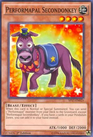 Performapal Secondonkey (SP17-EN025) [Star Pack - Battle Royal]
