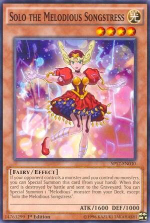 Solo the Melodious Songstress (SP17-EN030) [Star Pack - Battle Royal]